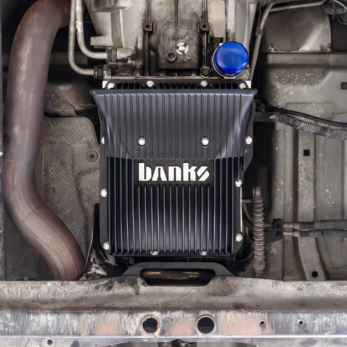 Banks Ram-Air Transmission Pan Forced Air Cooling