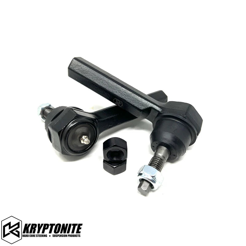 KRYPTONITE TIE ROD ENDS (PAIR) FOR 1/2 TON 6-LUG CHEVY/GMC TRUCKS 2007–2013
