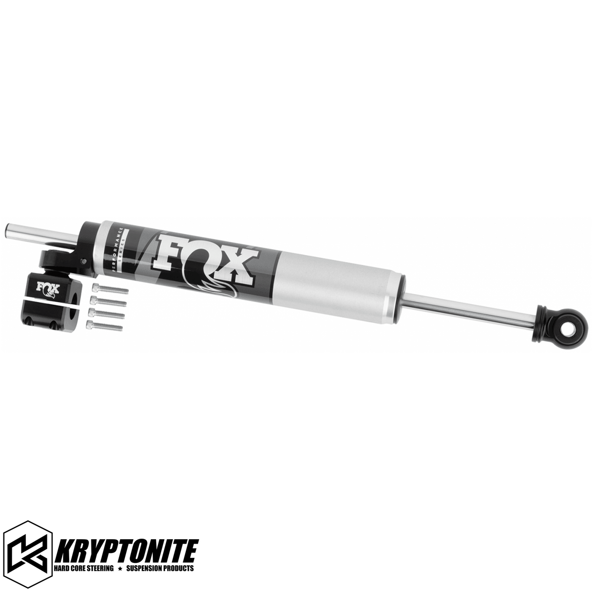 Fox Performance Series 2.0 TS Stabilizer for 2017-2024 Ford Super Duty with Factory Drag Link