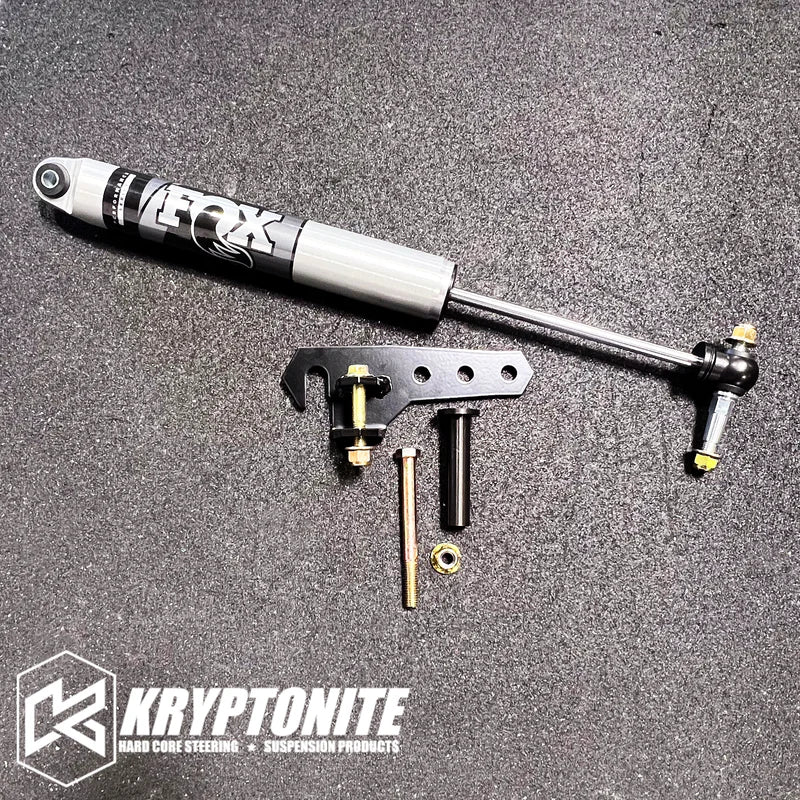KRYPTONITE FOX STEERING STABILIZER KIT 2015–2025 (KRSS15FOX)