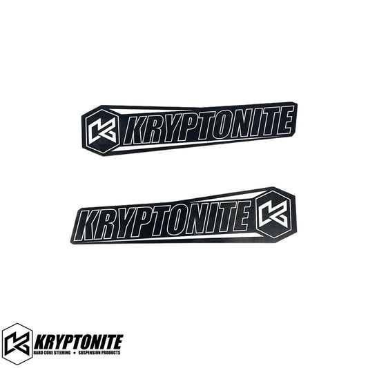 KRYPTONITE UPPER CONTROL ARM LOGO PLATES KRUCA19