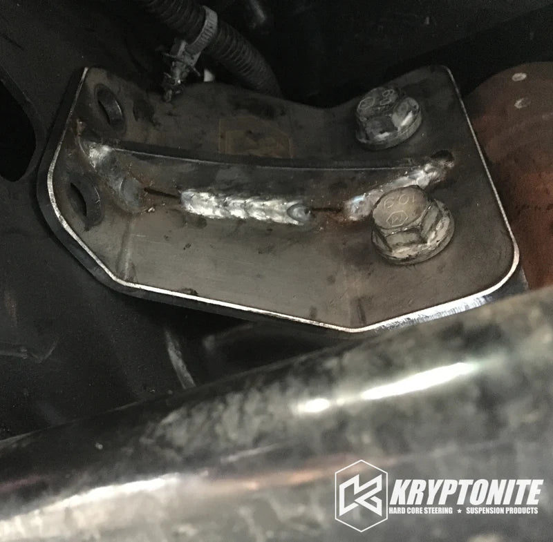 KRYPTONITE DEATH GRIP IDLER SUPPORT FRAME GUSSET 2011-2025 GM HD (KRGUSSET11)