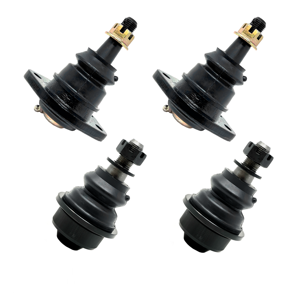Kryptonite Upper and Lower Ball Joint Package for Aftermarket Control Arms for 2001–2010 Chevy/GMC HD Trucks & Hummer H2