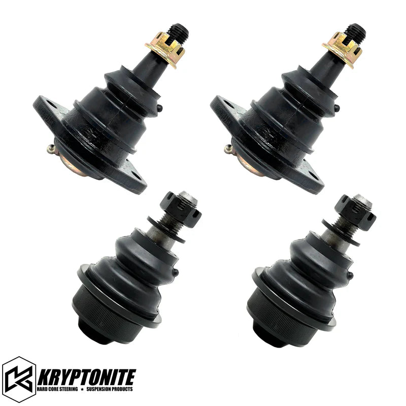 KRYPTONITE UPPER AND LOWER BALL JOINT PACKAGE DEAL (For Aftermarket Control Arms) 2001-2010