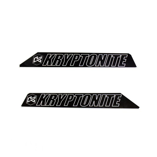 Kryptonite Upper Control Arm Logo Plates for KRUCA10