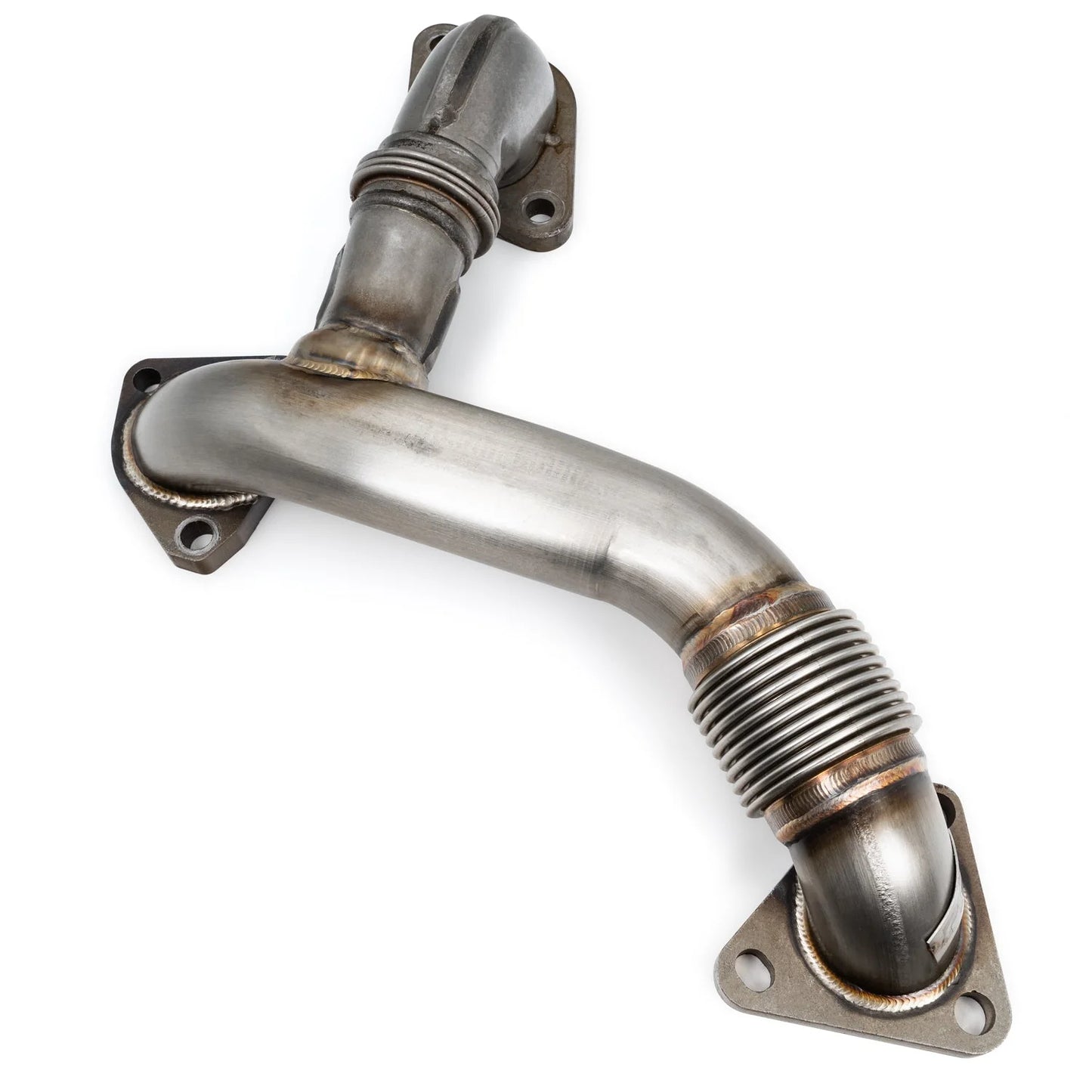 2007.5-2010 GM 6.6L Duramax Replacement Up-Pipe (Passenger Side) for OEM Exhaust Manifold