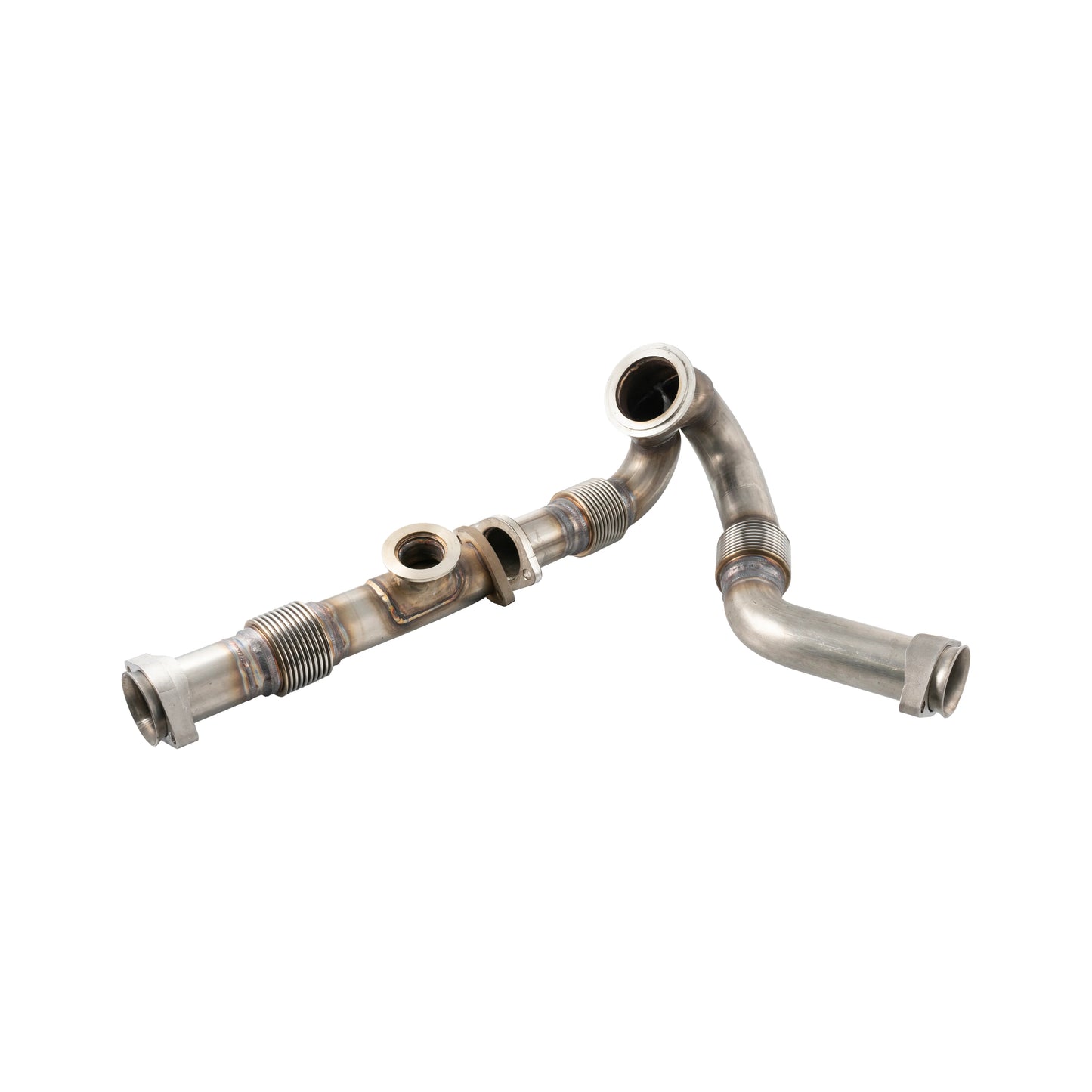 Ford 6.0L OEM Replacement Performance Up-Pipes use with round EGR cooler - Early 2003