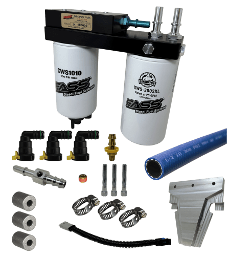 FASS Fuel Systems Drop-In Series Diesel Fuel System 2017-2024 Ford 6.7L Powerstroke (DIFSFRD1001)