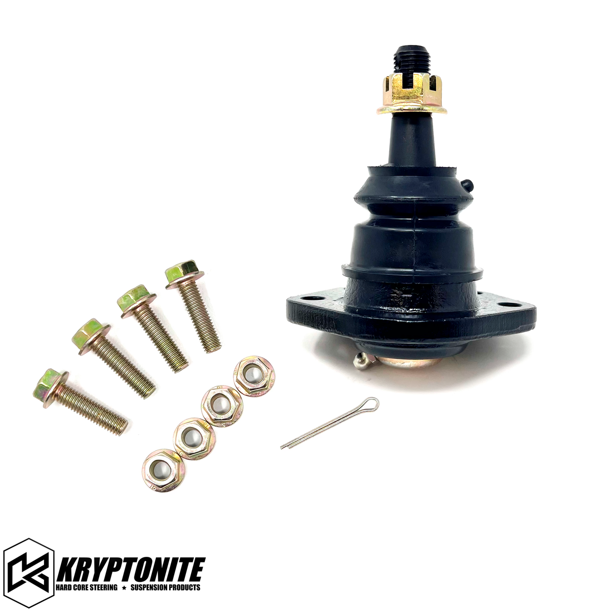 Kryptonite Upper and Lower Ball Joint Package for Aftermarket Control Arms for 2001–2010 Chevy/GMC HD Trucks & Hummer H2