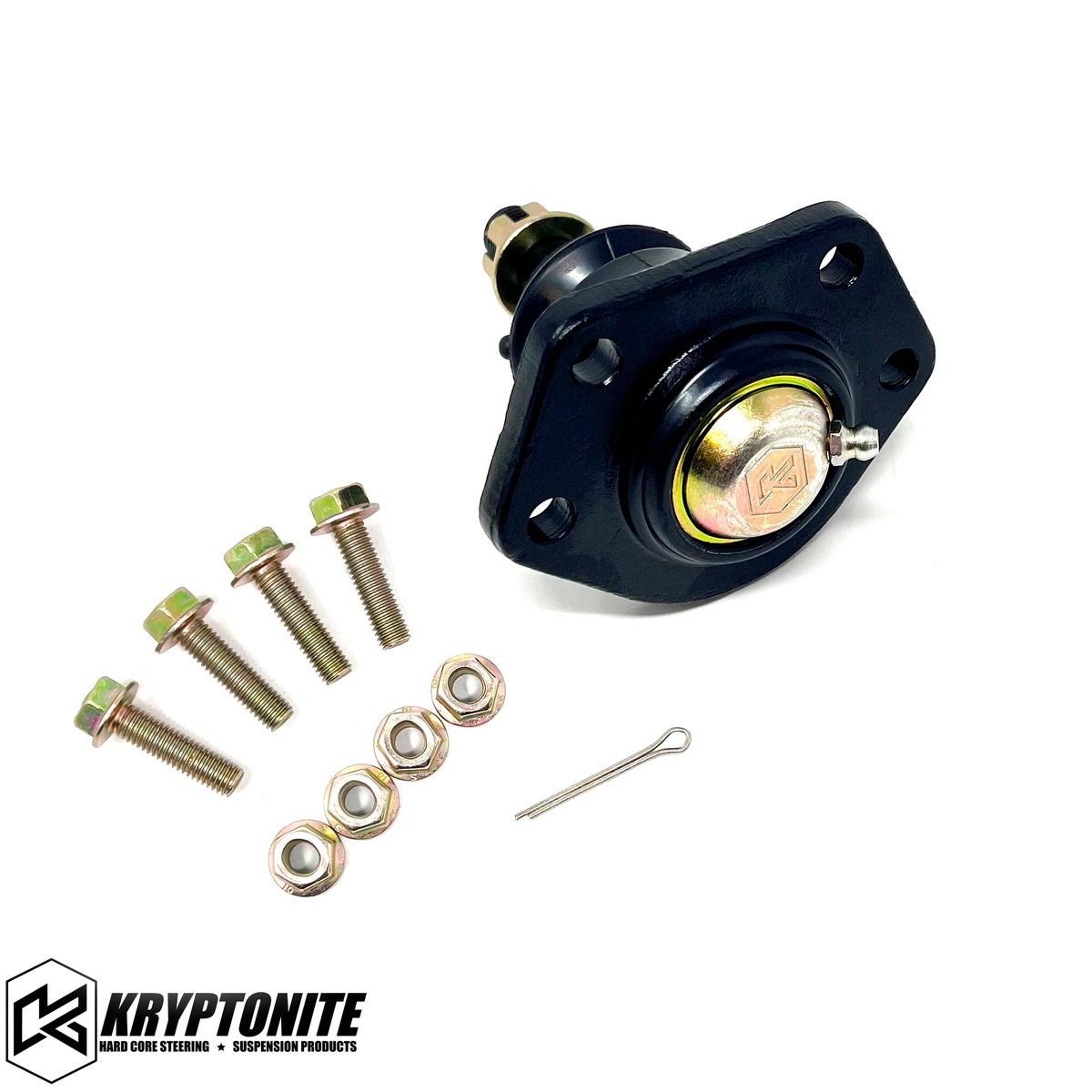 Kryptonite Upper and Lower Ball Joint Package for Aftermarket Control Arms for 2001–2010 Chevy/GMC HD Trucks & Hummer H2