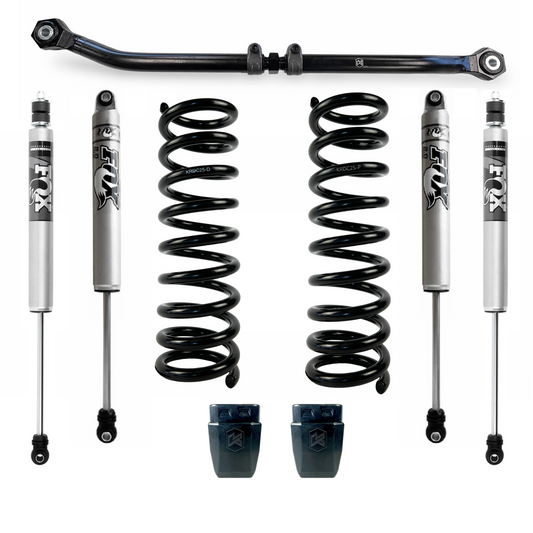 Kryptonite Stage 2 Leveling Kit with Fox Shocks for 2013-2026 RAM 3500 4x4