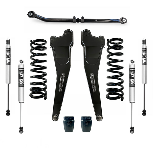 Kryptonite Stage 3 Leveling Kit with Fox Shocks for 2013-2026 RAM 3500 4x4