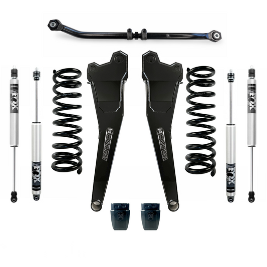 Kryptonite Stage 3 Leveling Kit with Fox Shocks for 2014-2026 RAM 2500 4x4