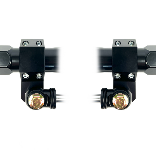 Kryptonite Dual Steering Stabilizer Clamp Kit for 2005-2026 Ford Super Duty F-250/F-350