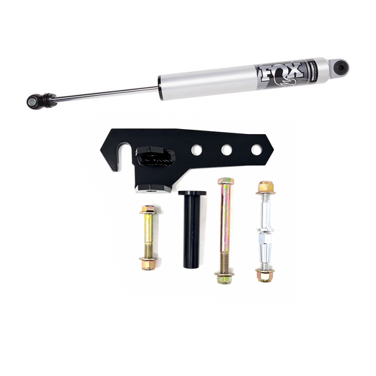 Kryptonite Fox Steering Stabilizer Kit for 2015–2026 Chevy/GMC 2500HD/3500HD