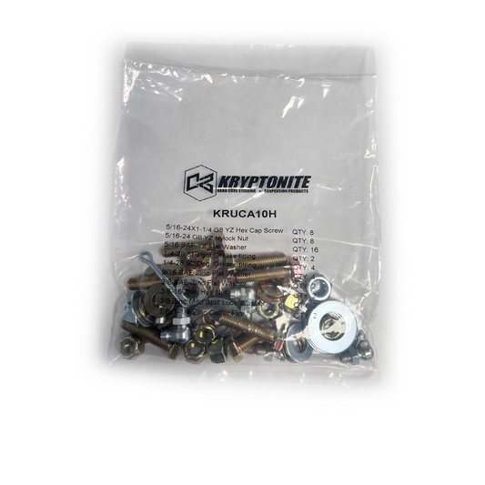 Kryptonite Upper Control Arm Hardware Kit for 2001–2010 Chevy/GMC HD Trucks