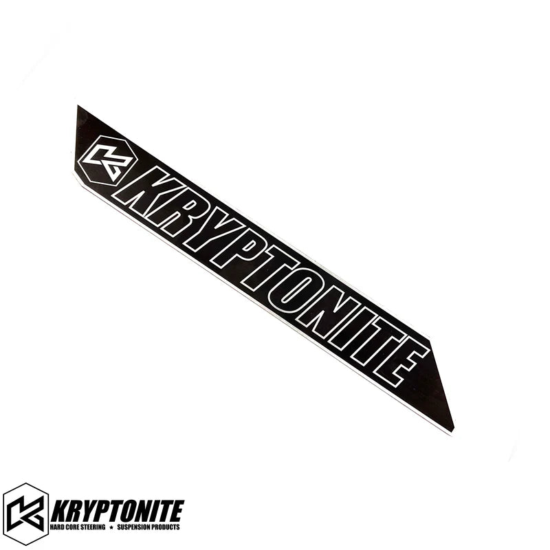 KRYPTONITE UPPER CONTROL ARM LOGO PLATES UCA99 (KRUCA99PLATES)