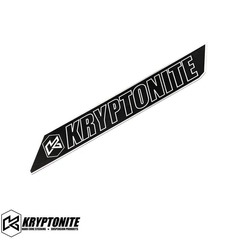 KRYPTONITE UPPER CONTROL ARM LOGO PLATES UCA99 (KRUCA99PLATES)