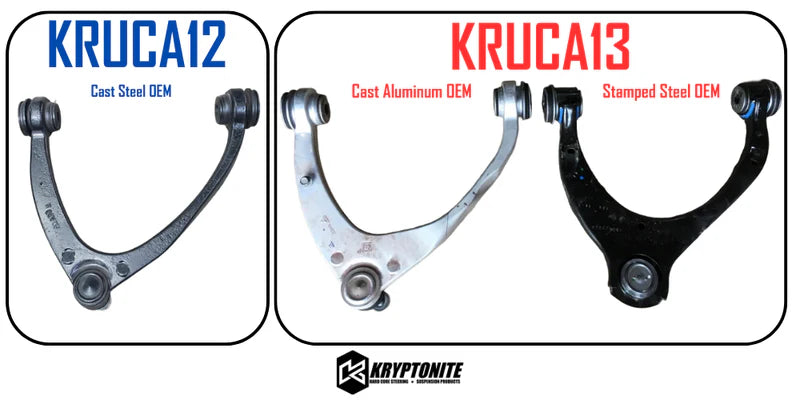 KRYPTONITE STAGE 2 LEVELING KIT FOR 1/2 TON 6-LUG CHEVY/GMC TRUCKS 2007–2018