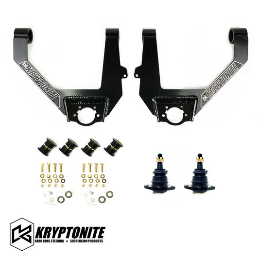 KRYPTONITE UPPER CONTROL ARM KIT FOR 1/2 TON 6-LUG CHEVY/GMC TRUCKS 2014–2018